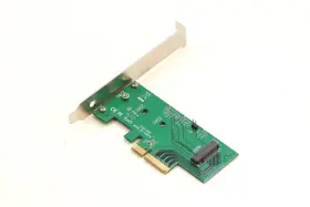Pexm2-ssd Ableconn F120-00b M.2 Ssd To Pcie 3x4 Adapter P/n Tested Working Pexm2-ssd Ableconn F120-00b M.2 Ssd To Pcie 3x4 Adapter P/n Tested Working