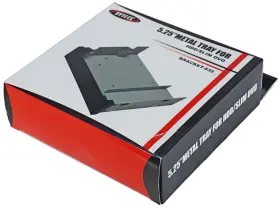 Bytecc 837281105304 Bracket-535 5.25 Inch Metal Tray For Hdd/slim Dvd