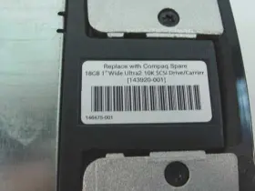 143920-001 Compaq Hot Plug Hard Drive Caddy #3