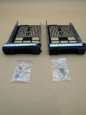 0d981c Dell Lot Of 2- Poweredge 2900 2950 Sas Sata Hard Drive Hot Swap Caddy Tray 3.5 Inch 0d981c Dell Lot Of 2- Poweredge 2900 2950 Sas Sata Hard Drive Hot Swap Caddy Tray 3.5 Inch
