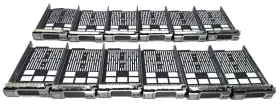 0y79jp Dell Lot Of 12 Genuine Equallogic 3.5 Inch Sas/sata Hard Drive Caddy Trays