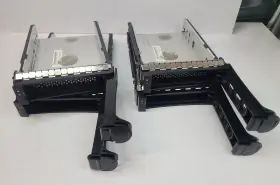 0yc340 Dell Lot Of 4 Poweredge 3.5 Inch Hdd Caddy Tray Sas/sata Inspected #2