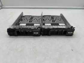 43201803 Dell 2pcs 3.5 Inch Okg1ch/sas Sata Satau Hard Drive Caddy Tray Compatible With