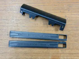 E6540 Dell 73yh2 M2800 Hard Drive Caddy Cover 7mm Isolation Rubber Rails #5628