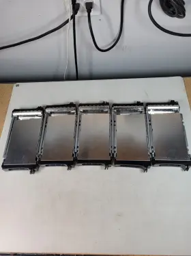 Mf666 Dell D981c 5 Used Poweredge 1950 2900 2950 2970 Hard Drive Hot Swap Caddy Tray Mf666 Dell D981c 5 Used Poweredge 1950 2900 2950 2970 Hard Drive Hot Swap Caddy Tray