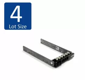 Kg7nr Dell G176j Lot Of 4 2.5 Inch Sas Satau Hdd Tray Caddy For Poweredge
