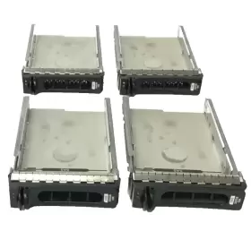 Cn-0f9541-42940-762 Dell Jf9541 Lot Of 4 Poweredge 2900 Hdd Caddy 3.5 Inch With Screws