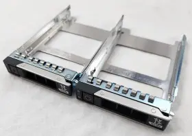 14-16th Dell Mkc9m Lot Of 2 2.5ftft Tool-less Gen Caddy Tray 14-16th Dell Mkc9m Lot Of 2 2.5ftft Tool-less Gen Caddy Tray
