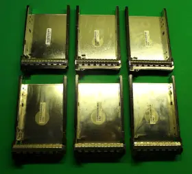 Y6939 Dell Lot Of 6 Genuine Poweredge 3.5 Inch Hard Drive Caddy Y6939 Dell Lot Of 6 Genuine Poweredge 3.5 Inch Hard Drive Caddy