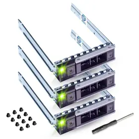 Drivecaddy 430072570615 3-pack 3.5 Inch Hard Drive Caddy - Compatible For Dell Poweredge Serve Drivecaddy 430072570615 3-pack 3.5 Inch Hard Drive Caddy - Compatible For Dell Poweredge Serve