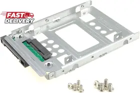 Dslrkit 313023733771 2.5 Inch Ssd To 3.5 Sata Hard Disk Drive Hdd Adapter Caddy Tray Cage Hot Swap Plug