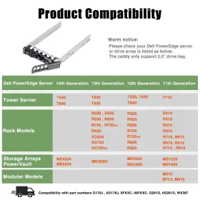 G176j Heretom 699920213555 Hard Drive Bracket 2.5 Inch Ssd Mount Hdd Caddy Sas Sata C #3 G176j Heretom 699920213555 Hard Drive Bracket 2.5 Inch Ssd Mount Hdd Caddy Sas Sata C #3