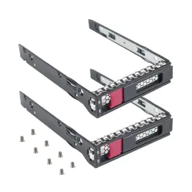 Heretom 699938160957 Hard Drive Bracket 774026-001 797520-001 2 Pack 3.5 Inch Tray Caddy