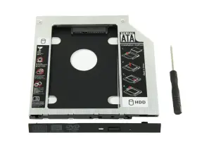 Highfine 095225904356 Universal 9.5mm Sata To 2nd Ssd Hdd Hard Drive Caddy Adapter Tray Enclos Highfine 095225904356 Universal 9.5mm Sata To 2nd Ssd Hdd Hard Drive Caddy Adapter Tray Enclos