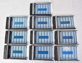 335537-001 Hp Lot Of 10 Proliant 3.5 Inch Hard Drive Caddy Trays For Dl180 Dl360 #2 335537-001 Hp Lot Of 10 Proliant 3.5 Inch Hard Drive Caddy Trays For Dl180 Dl360 #2