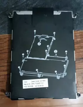 703267-001 Hp Qty 5 Probook 650 G1 G2 Hard Drive Caddy Tray 703267-001 Hp Qty 5 Probook 650 G1 G2 Hard Drive Caddy Tray