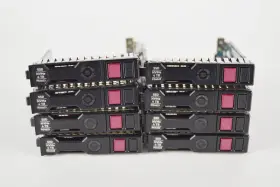 727695-001 Hpe Lot Of 8 4tb Nvme 2.5 Inch Sff Ds Caddy Tray For Dl360 G10 P04633
