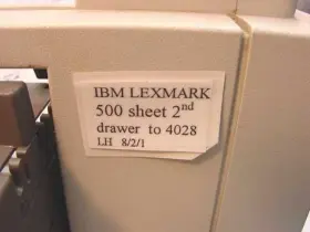1039530 Ibm Lexmark 4028 500 Sheet 2nd Paper Drawer #3