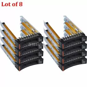44t2216 Ibm 8pcs For Lenovo X3100 M5 2.5 Inch Sas Sata Hdd Caddy Sled Tray With Screws