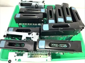 H185tm4000-pez0011 Ibm Lot 15x 3.5 Inch Hdd Drive Tray Caddies With Handles And Screws System X Compatible