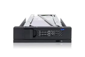Mb171sp-1b Icy Dock 3.5 Inch Sas/sata Hdd Hard Drive Mobile Rack Tool Free Enclosure For