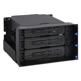 Mb830sp-b Icy Dock Hot Swap 3 Bay 3.5 Inch Sata/sas Hdd Docking Enclosure Mobile Rack I Mb830sp-b Icy Dock Hot Swap 3 Bay 3.5 Inch Sata/sas Hdd Docking Enclosure Mobile Rack I