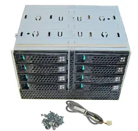 G15584-301 Intel G32874-003 Genuine 8-drive 3.5 Inch Sas/sata Tray Cage G15584-301 Intel G32874-003 Genuine 8-drive 3.5 Inch Sas/sata Tray Cage