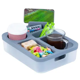 Keueuko Gjtp000 Couch Cup Holder Tray Is The Ultimate Use Of Space Placed