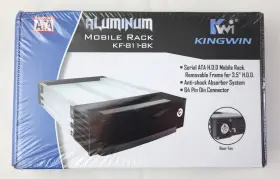Kingwin Kf-811-bk Aluminum Mobile Rack - Brand New Sealed