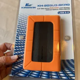 Kh-203u3-bkrg Kingwin Rugged Anti-shock 2.5inch Sata Hdd Usb3.0 Ext Enclosure Kh-203u3-bkrg Kingwin Rugged Anti-shock 2.5inch Sata Hdd Usb3.0 Ext Enclosure