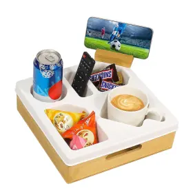 P723314215150 Kssiaz Couch Cup Holder Tray Sofa With Rotatable Phone Cad