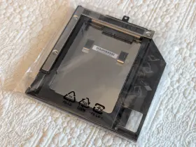 0b47315 Lenovo 887942659172 Thinkpad 9.5mm Sata Hard Drive Bay Adapter Iv 04x1602 Brackets #2