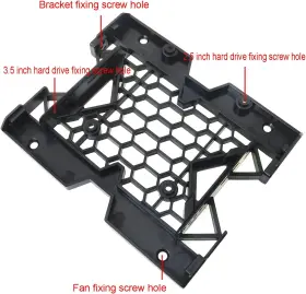 Bihddbh-1 Meetoot Ssd Hdd Tray Caddy Case Adapter Desktop Hard Disk Drive Computer Stand 2.5inch/3 #2 Bihddbh-1 Meetoot Ssd Hdd Tray Caddy Case Adapter Desktop Hard Disk Drive Computer Stand 2.5inch/3 #2