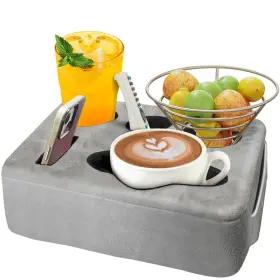 Cuph5001 Nisdoing Couch Bed Cup Holder Pillow 5 Hole Drink Keep Drinks Cuph5001 Nisdoing Couch Bed Cup Holder Pillow 5 Hole Drink Keep Drinks