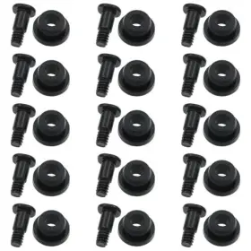 Sa35 Safycaby 15 Pcs Hdd Mounting Screws Hard Disk Drive And Rubber Shock Absorber
