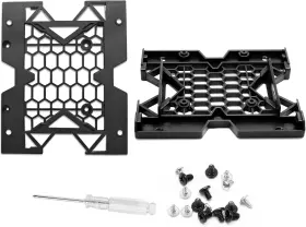 Suiwotin 313049927956 2pcs 2.5ftft Ssd 3.5ftfthdd To 5.25ftft Mounting Bracket Hdd Tray Caddy Hard Driv