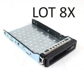 41325-001554-00-rs Supermicro Lot 8x Qnap 3.5 Inch Hdd Caddy 41325-001554-00-rs Supermicro Lot 8x Qnap 3.5 Inch Hdd Caddy