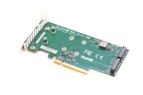 A0c-slg3-2m2 Supermicro M.2 2280 Nvme Pcie Ssd Adapter P/n Tested Working