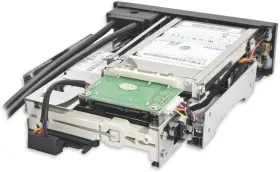 Sy-mra55006 Syba 5.25 Inch Bay Tray Less Mobile Rack For 3.5 And 2.5 Sata Iii Hdd #2