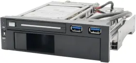 Sy-mra55006 Syba 5.25 Inch Bay Tray Less Mobile Rack For 3.5 And 2.5 Sata Iii Hdd