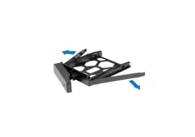 Synology 033151709298 Nas 3.5 Inch Hdd Tray Side Rails Brackets Mounting Clips 2pcs