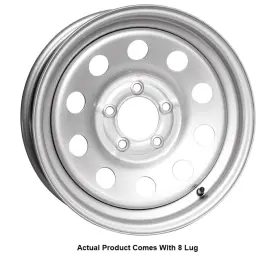 Mx660865sdx1chdbx Taskmaster - Steel 16x6 8x6.5 Silver Dual Boxe Each