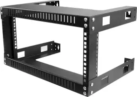 Techtoo 059116553370 Wall Mount Rack Open Frame 19inch Server Equipment Heavy Duty Network Eq