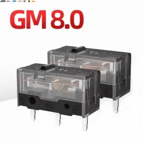 10pcs-1pc Usa-viralfinds Gm8.0 New Kailh Gm 8.0 Micro Switch Gold Contactor 80 Million Click Li #2 10pcs-1pc Usa-viralfinds Gm8.0 New Kailh Gm 8.0 Micro Switch Gold Contactor 80 Million Click Li #2