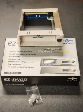 Mrk-401st-bk Vantec New Open Box Ez Swap Ide Internal Hot Bay Only Mrk-102fd No Tray Mrk-401st-bk Vantec New Open Box Ez Swap Ide Internal Hot Bay Only Mrk-102fd No Tray
