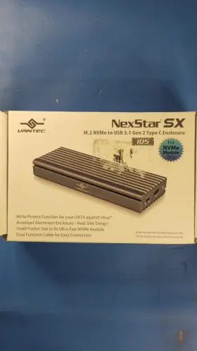 Nst-206c3-sg Vantec Nexstar Sx M.2 Nvme Ssd To Usb 3.1 Gen 2 Type C Enclosure Nst-206c3-sg Vantec Nexstar Sx M.2 Nvme Ssd To Usb 3.1 Gen 2 Type C Enclosure