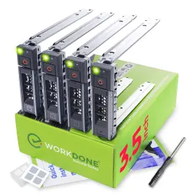 Workdone 430072570301 4-pack - 3.5 Inch Hard Drive Caddy Compatible For Dell Poweredge Selected 1 Workdone 430072570301 4-pack - 3.5 Inch Hard Drive Caddy Compatible For Dell Poweredge Selected 1
