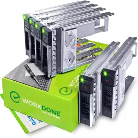 Workdone 430072570462 6-pack - 3.5 Inch Hard Drive Caddy With 2.5 Hdd Adapter Compatible For Dell Po Workdone 430072570462 6-pack - 3.5 Inch Hard Drive Caddy With 2.5 Hdd Adapter Compatible For Dell Po