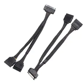 Chn-pc1515 Zheino Sata Power Splitter Cable 2 Pack Ssd Hdd Hard Drive