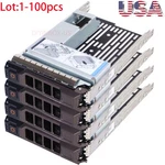 Lot Dell Drive 3.5" 2.5" Adapter Caddy Tray 9W8C4 F238F R320 R420 T610 R530 R630. Fixed Price $767.40.